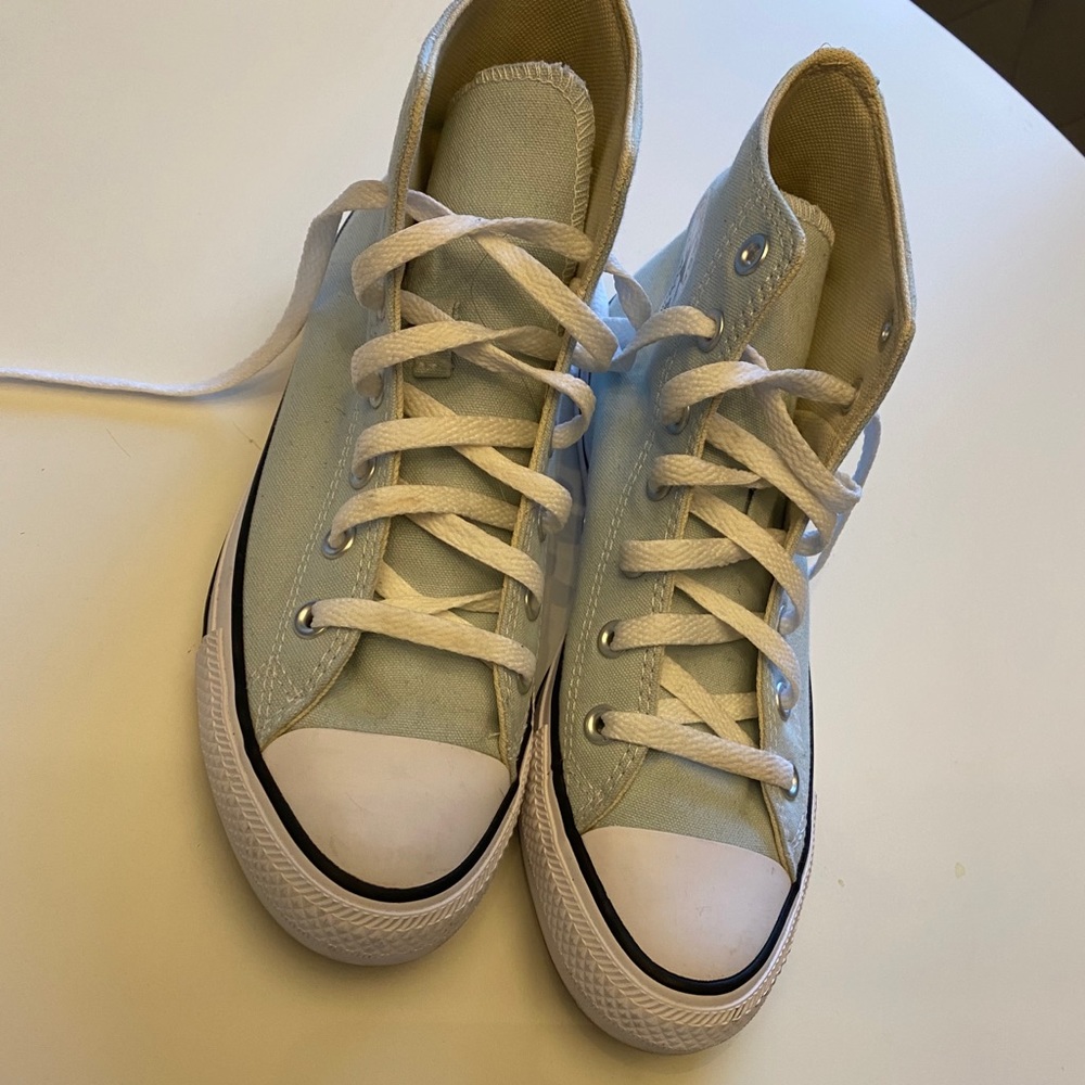 Baby blue converse